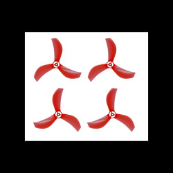 Azi Micro Propellers 40mm - 1mm Shaft (4CCW+4CW) By NewBeeDrone