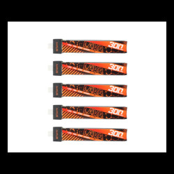 LAVA 1S 300mAh 75C LiHV Battery (5pcs) By BetaFPV