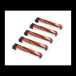 LAVA 1S 300mAh 75C LiHV Battery (5pcs) By BetaFPV