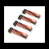 LAVA 1S 450mAh 75C LiHV Battery (4pcs) By BetaFPV