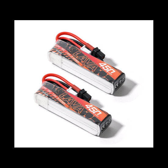 LAVA 2S 450mAh 75C LiHV Battery (2pcs) By BetaFPV