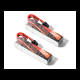 LAVA 2S 550mAh 75C LiHV Battery (2pcs) By BetaFPV LAVA 2S 550mAh 75C LiHV Battery (2pcs) By BetaFPV