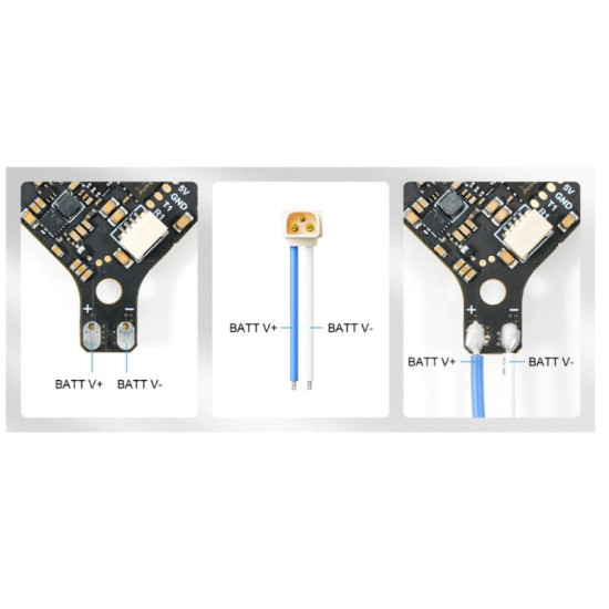 2S Whoop Cable Pigtail BT3.0 (5pcs) By BetaFPV 2S Whoop Cable Pigtail BT3.0 (5pcs) By BetaFPV