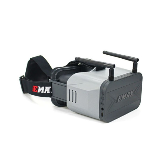 Transporter 2 FPV Goggles With Antennas By EMAX