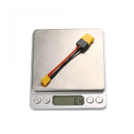 XT30 Male To XT60 Female Plug Connectors With 16AWG Silicon Wire Cable 10CM