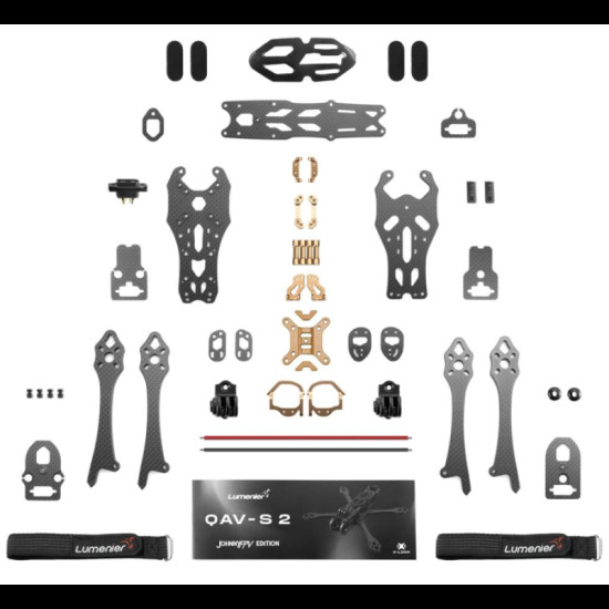 Lumenier QAV-S 2 JohnnyFPV SE 5” Frame Kit Lumenier QAV-S 2 JohnnyFPV SE 5” Frame Kit
