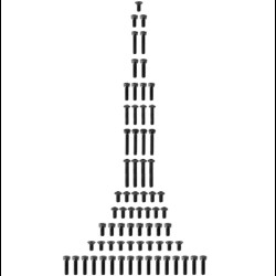 Hardware Kit For QAV-S 2 JohnnyFPV SE By Lumenier