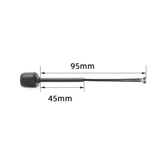 Osprey Dual-Band 95mm 5.8Ghz UFL antenna for DJI O3 by FlyFishRC Osprey Dual-Band 95mm 5.8Ghz UFL antenna for DJI O3 by FlyFishRC
