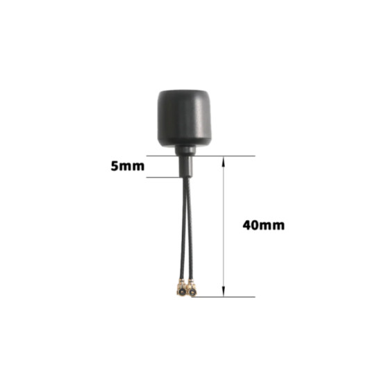 Osprey Dual-Band 40mm 5.8Ghz UFL antenna for DJI O3 by FlyFishRC Osprey Dual-Band 40mm 5.8Ghz UFL antenna for DJI O3 by FlyFishRC