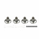 Aikon - DJI FPV Prop Adapter Mounts (4pcs) Aikon - DJI FPV Prop Adapter Mounts (4pcs)