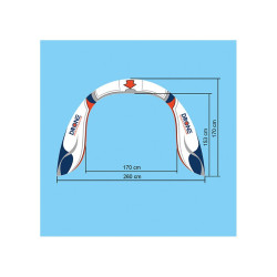 LESA Arch260 Air Gate - 260x175cm
