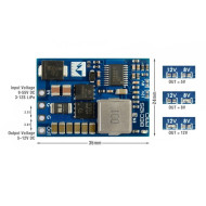 BEC12S PRO 9-55V to 5/8/12V-5A By Matek