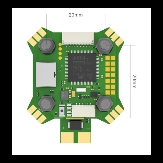 Blitz Mini F722 E55S Stack By Iflight Blitz Mini F722 E55S Stack By Iflight