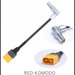XT60H-Male Power Cable for Red Komodo