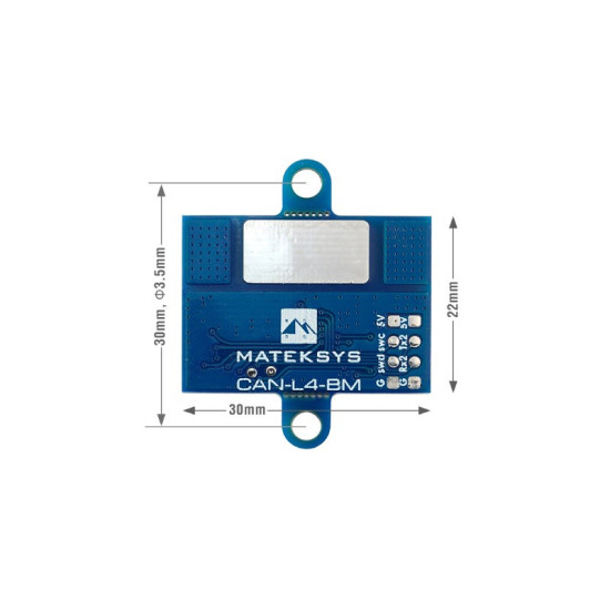 CAN-L4-BM Digital Power Monitor By Matek