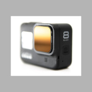 Black Diamond Stick-on GoPro Hero 8/9 ND Filter By Camera Butter