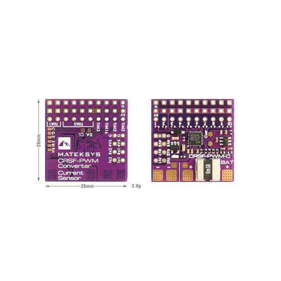 Matek - CRSF to PWM-C Converter