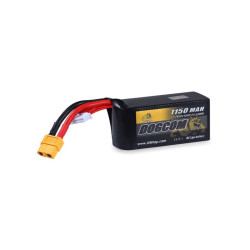 6S 1150mAh 150C Lipo Battery By Dogcom
