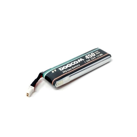 1S 450mAh 100C HV BT2.0 Lipo Battery By Dogcom 1S 450mAh 100C HV BT2.0 Lipo Battery By Dogcom