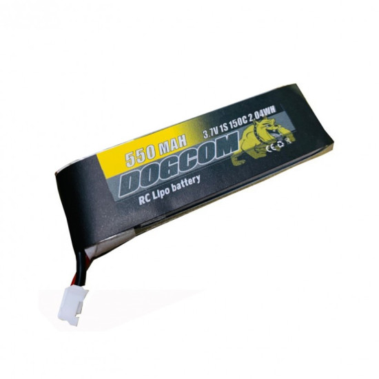1S 550mAh 150C HV PH2.0 Lipo Battery By Dogcom 1S 550mAh 150C HV PH2.0 Lipo Battery By Dogcom