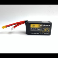 Dogcom 4S 650mAh 150C Lipo Battery (2pcs)