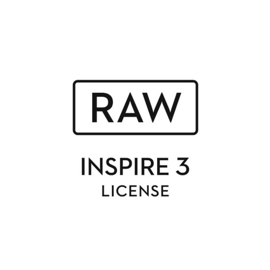 DJI Inspire 3 RAW License