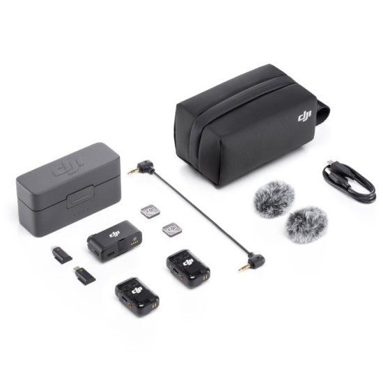DJI Mic 2 (2 TX + 1 RX + Charging Case) DJI Mic 2 (2 TX + 1 RX + Charging Case)