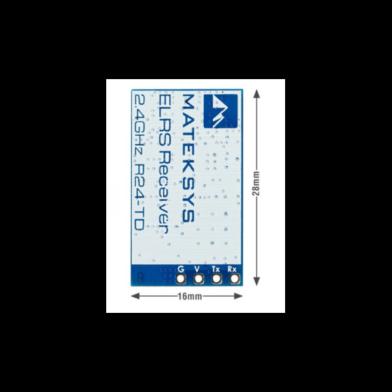 ELRS R24-TD True Diversity Receiver By Matek ELRS R24-TD True Diversity Receiver By Matek