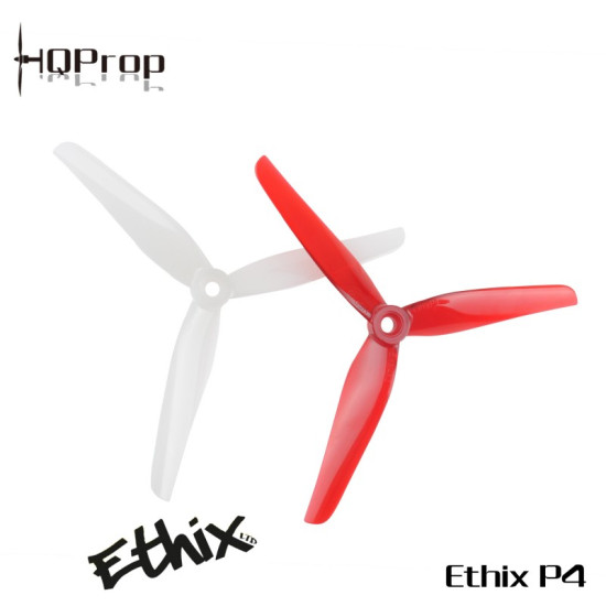 HQProp ETHIX P4 Candy Cane Prop - PC (2xCW + 2xCCW)