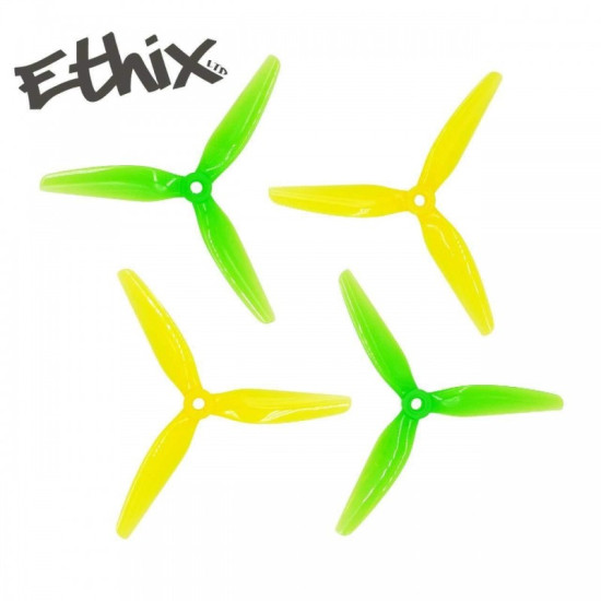 HQProp ETHIX S4 5X3.7X3 - PC (2x CW + 2xCCW) HQProp ETHIX S4 5X3.7X3 - PC (2x CW + 2xCCW)