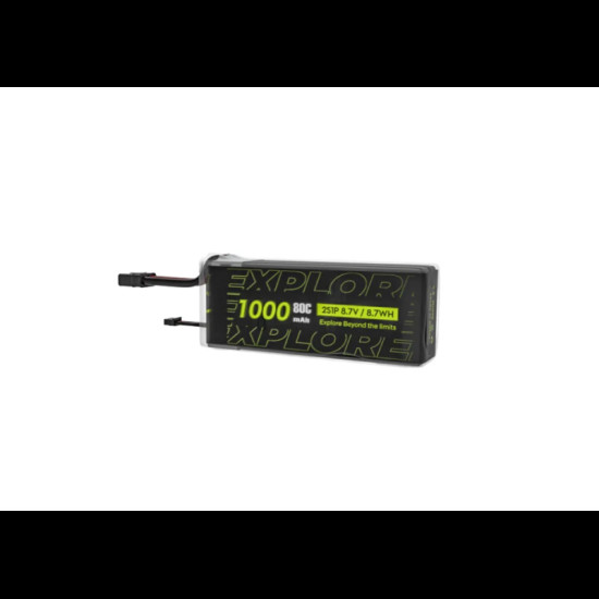 Flywoo - Explorer 1000mAh HV 2S 80C Lipo Battery (2 pcs)