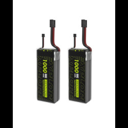 Flywoo - Explorer 1000mAh HV 2S 80C Lipo Battery (2 pcs)