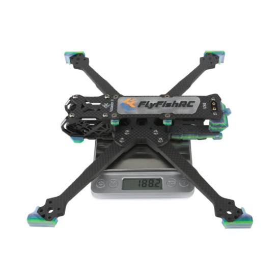Volador II VX6 FPV Freestyle T700 Frame Kit By FlyFishRC Volador II VX6 FPV Freestyle T700 Frame Kit By FlyFishRC