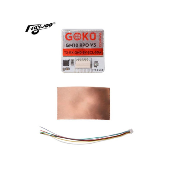 GOKU GM10 PRO V3 GPS w/ Compass By Flywoo GOKU GM10 PRO V3 GPS w/ Compass By Flywoo