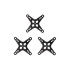 DJI O3 Air Unit 20x20 16x16 Adapter Plate (3pcs) By Flywoo