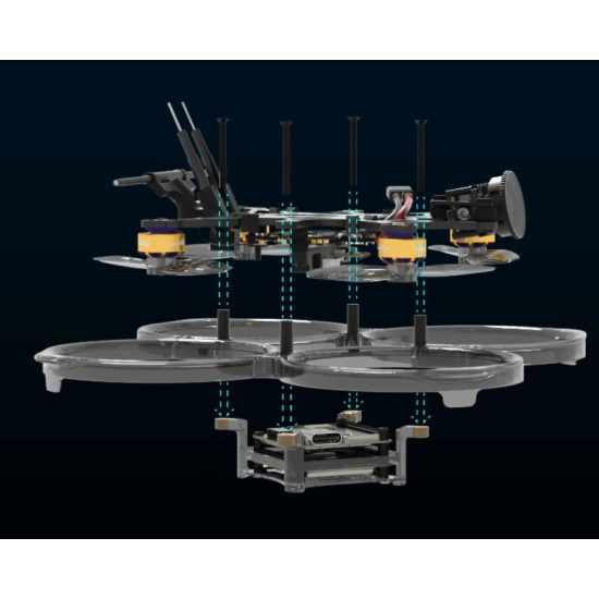 FlyLens 85 DJI O3 HD 2S BNF/DJI By Flywoo