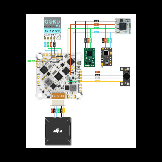 GOKU F405 HD 1-2S ELRS AIO V2 By Flywoo GOKU F405 HD 1-2S ELRS AIO V2 By Flywoo