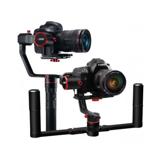 Feiyu A2000 3-Axis Gimbal & 2-Hand Holder Kit (for cameras up to 2 kg) Feiyu A2000 3-Axis Gimbal & 2-Hand Holder Kit (for cameras up to 2 kg)
