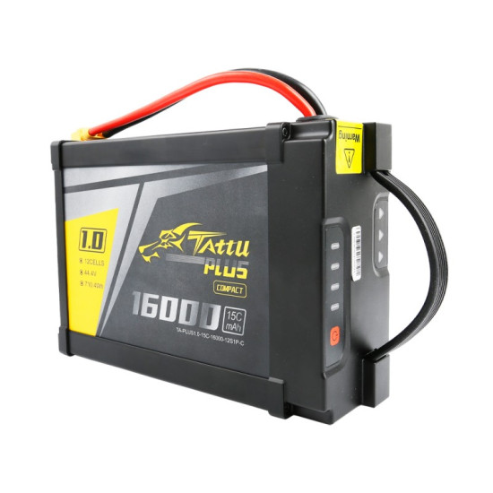 GensAce Tattu Plus 1.0 Compact 16000 mAh 12S Lipo battery XT90-S for Alta X