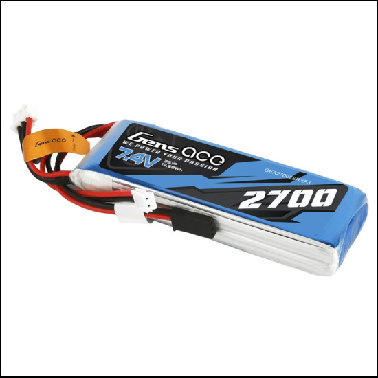 Gens ace 2700mAh 7.4V 2S1P Transmitter Pack