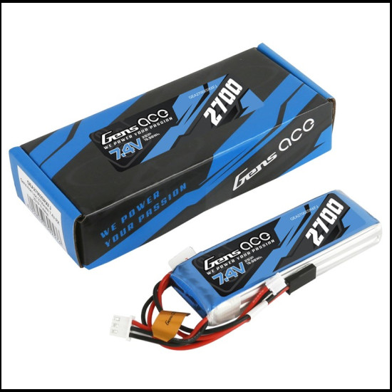 Gens ace 2700mAh 7.4V 2S1P Transmitter Pack