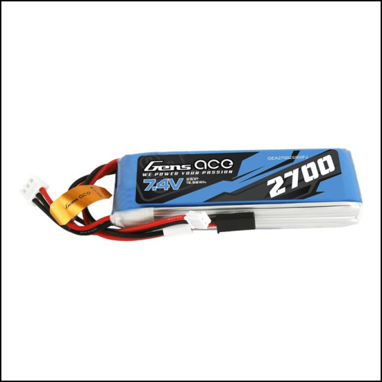 Gens ace 2700mAh 7.4V 2S1P Transmitter Pack