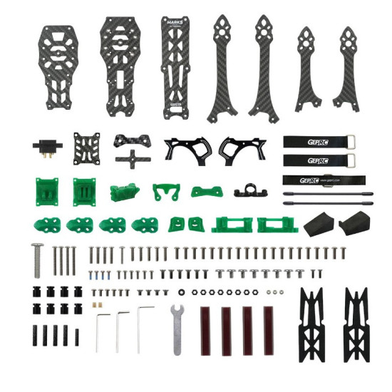 Mark5 DC O3 Frame Kit Pro By GEPRC Mark5 DC O3 Frame Kit Pro By GEPRC