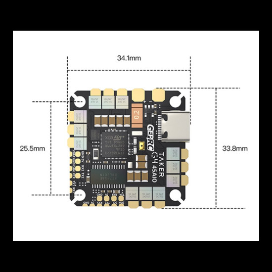GEP-TAKER G4 45A AIO By GEPRC GEP-TAKER G4 45A AIO By GEPRC