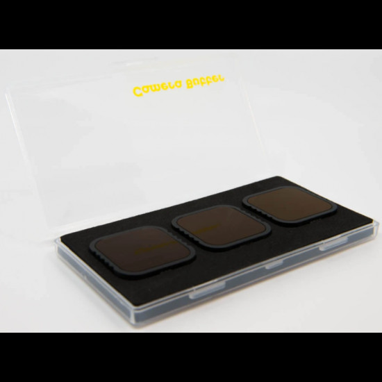 Glass ND Filter - Premium Gorilla Glass ND16 For GoPro Hero 9/10/11 (3pcs) Glass ND Filter - Premium Gorilla Glass ND16 For GoPro Hero 9/10/11 (3pcs)