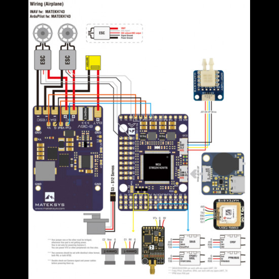 Matek Flight Controller H743-WING V3