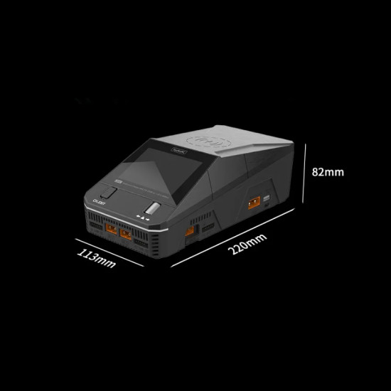 Q6AC Charger (AC 200W - DC 4x250W) By ToolkitRC Q6AC Charger (AC 200W - DC 4x250W) By ToolkitRC