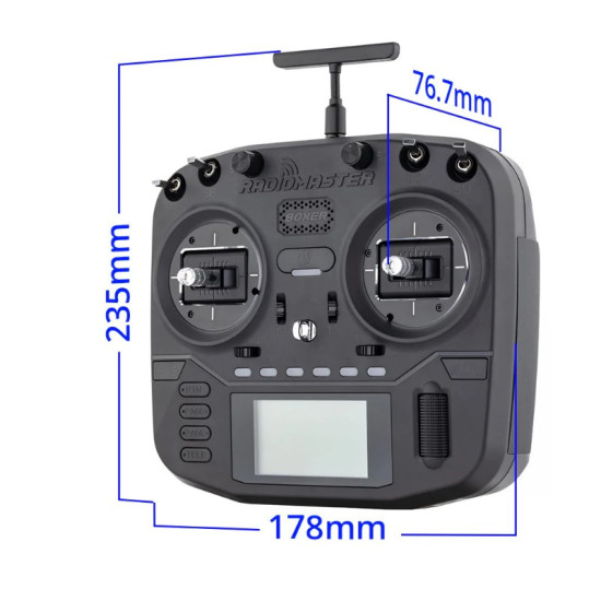 Boxer Radio - ELRS 2.4G Battery Included By RadioMaster