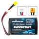 2S 6200mAh Lipo Battery For TX16S & Boxer By RadioMaster 2S 6200mAh Lipo Battery For TX16S & Boxer By RadioMaster