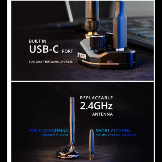 GR-01 ELRS 2.4G Receiver For DJI RS Camera Gimbals By RadioMaster GR-01 ELRS 2.4G Receiver For DJI RS Camera Gimbals By RadioMaster